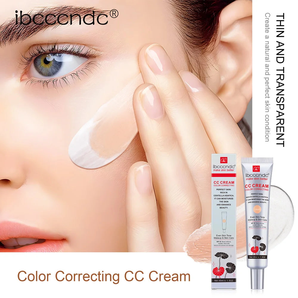 Tidesmit waterproof moisturizing CC cream texture close-up for lasting face makeup coverage