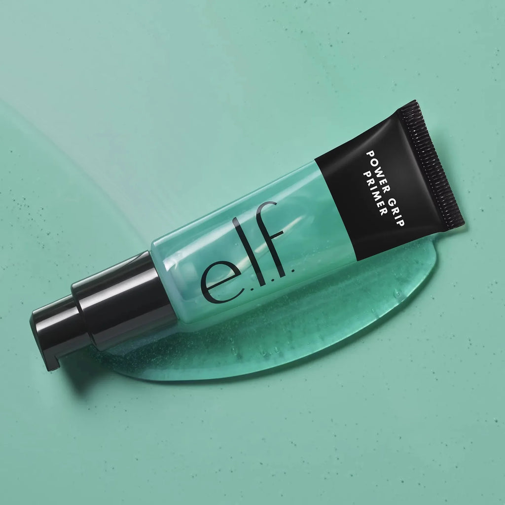 Tidesmit Halo Glow liquid filter primer and brightening highlighter texture swatch for radiant face makeup base