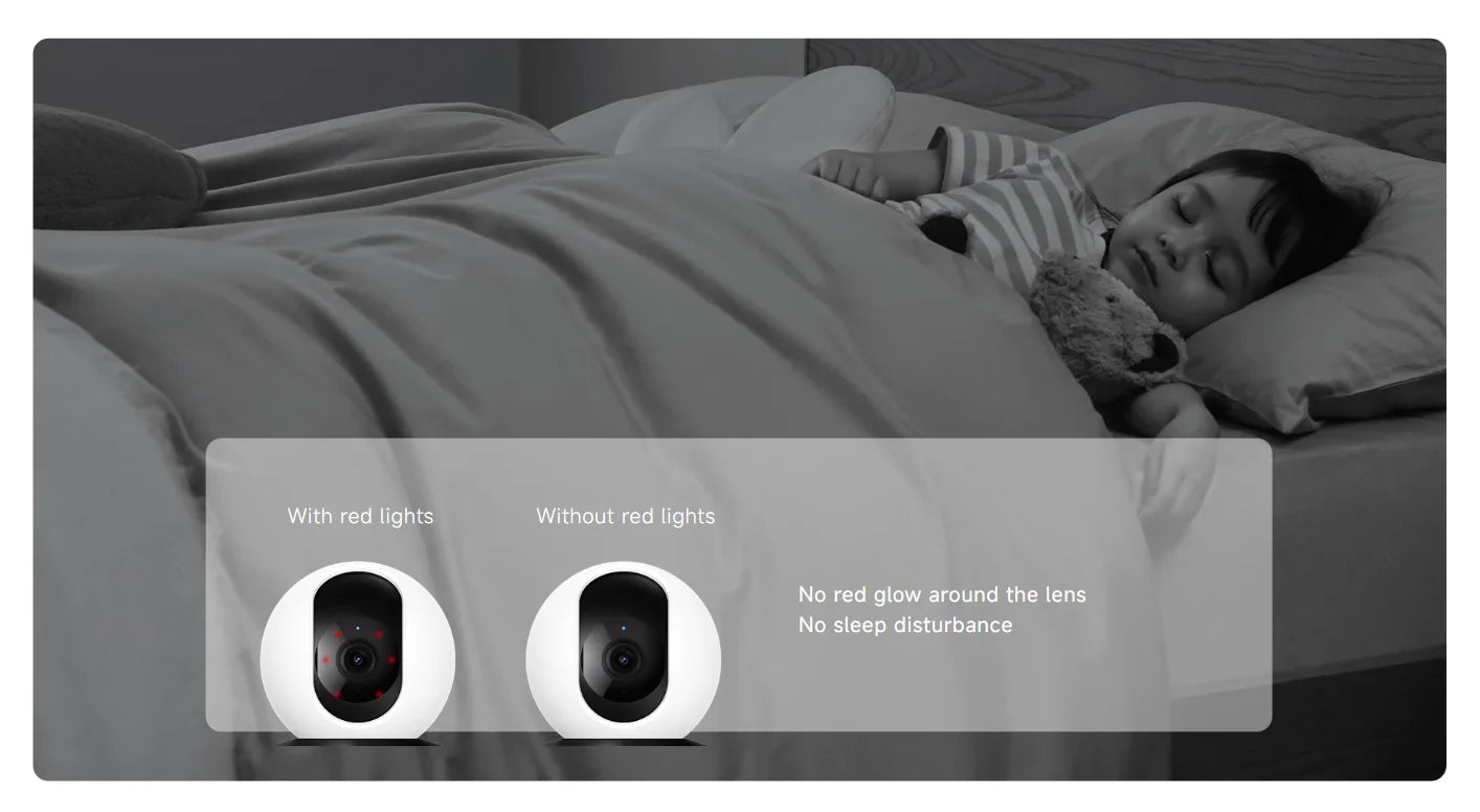 Xiaomi Smart Camera C300 Dual Lens PTZ 360° AI Detection 3 Million Pixels Full Color Night Vision WiFi 6 Home Security Mi Home C