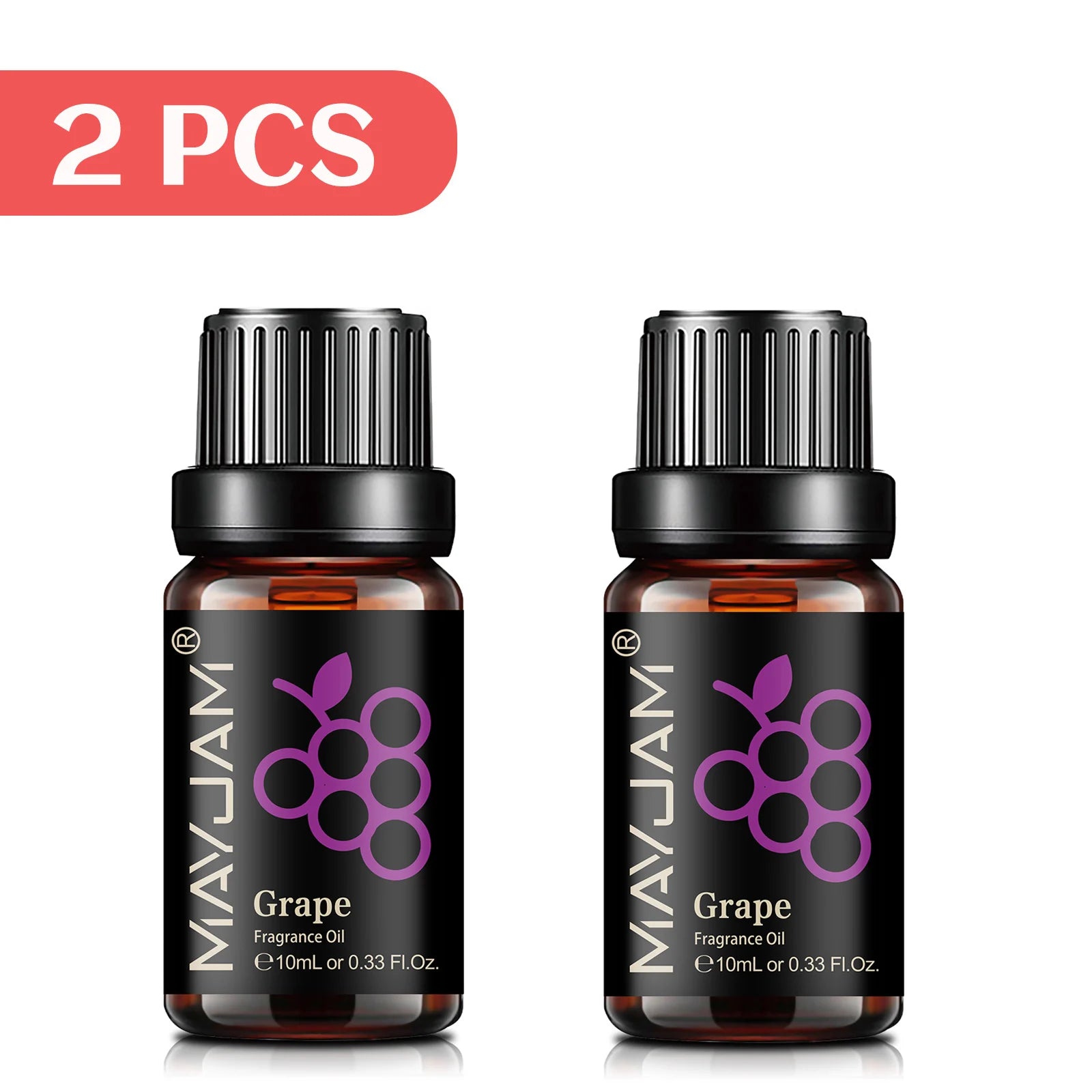 MAYJAM 10ML Fruit Fragrance Oil Strawberry Watermelon Mango Coconut Cherry For Humidifier Candle Soap Making Air Freshener