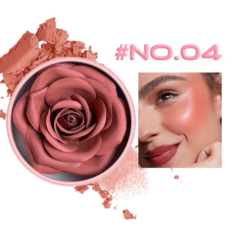 Tidesmit matte petal blush and highgloss contouring cream palette for sculpted makeup looks