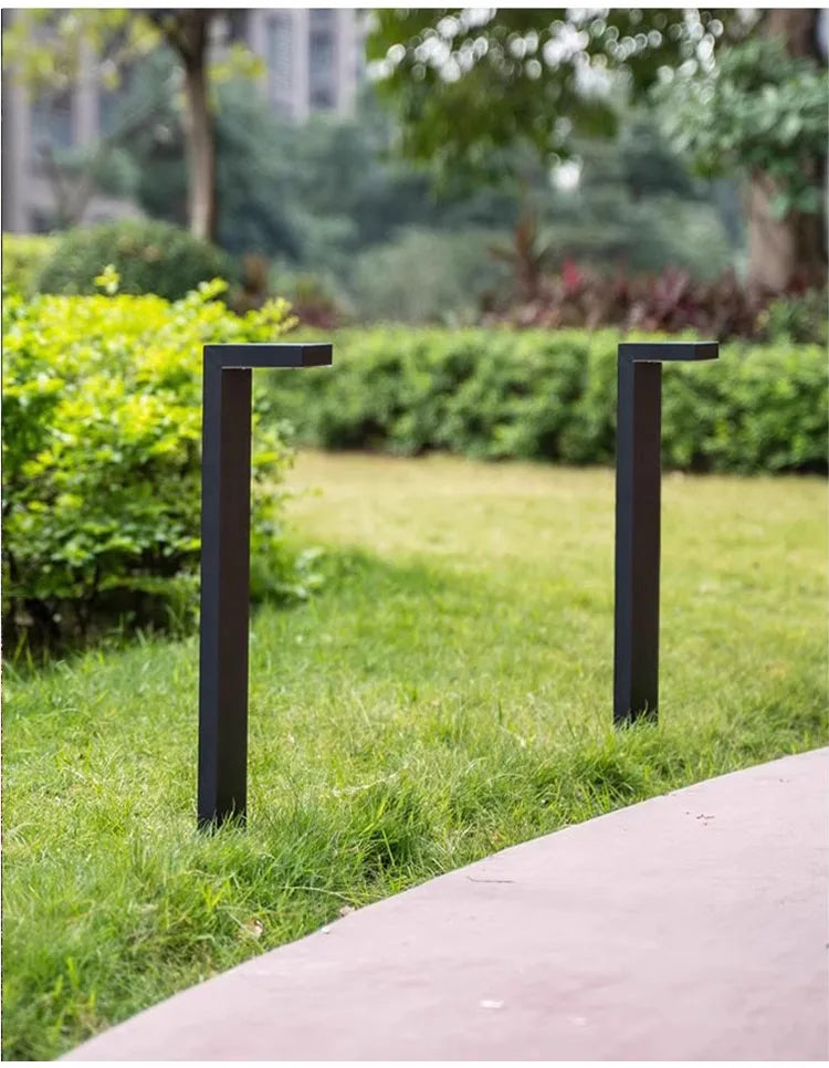 Waterproof IP65 LED Lawn Light AC85~265V 12W Seven Aluminum Street lamp For Garden Path Landscape Villa Courtyard Villa Decorate