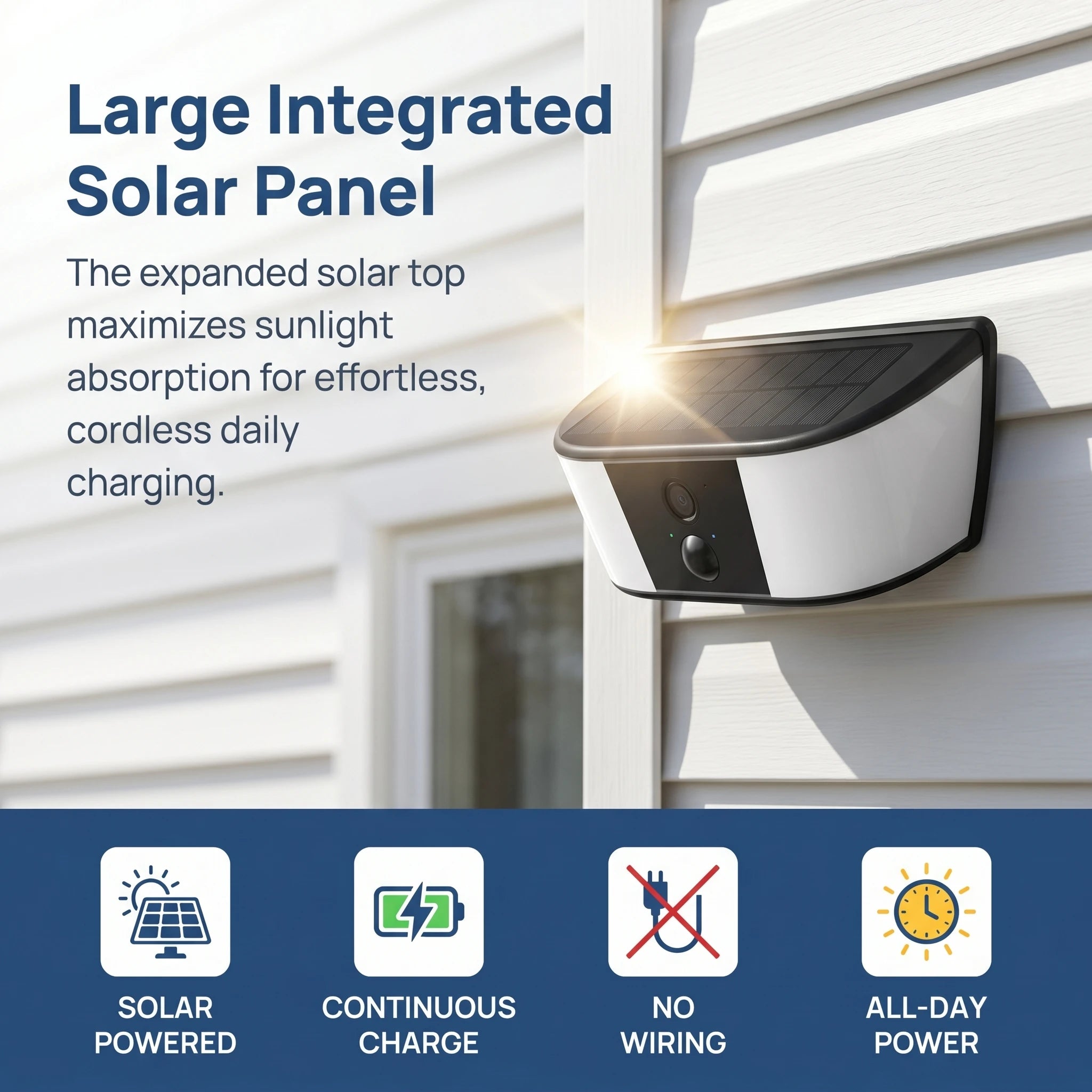 ANRAN 1296P Floodlight WiFi Solar Camera Security Outdoor Wireless Camera Human Detection Alarm Surveillance HD Two Way Audio