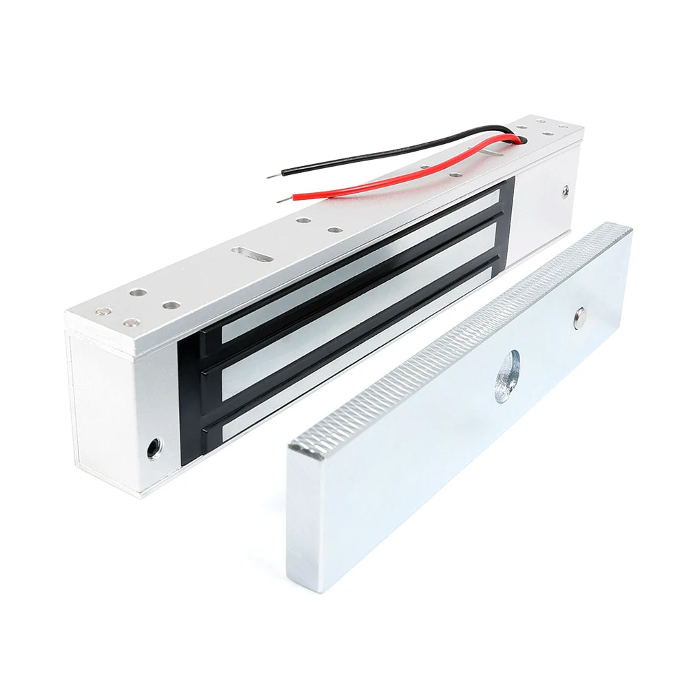 HOMSECUR 12V Waterproof Electric Magnetic Lock 280KG 600lb Holding Force For Iron Wooden Door Access Video Intercom System