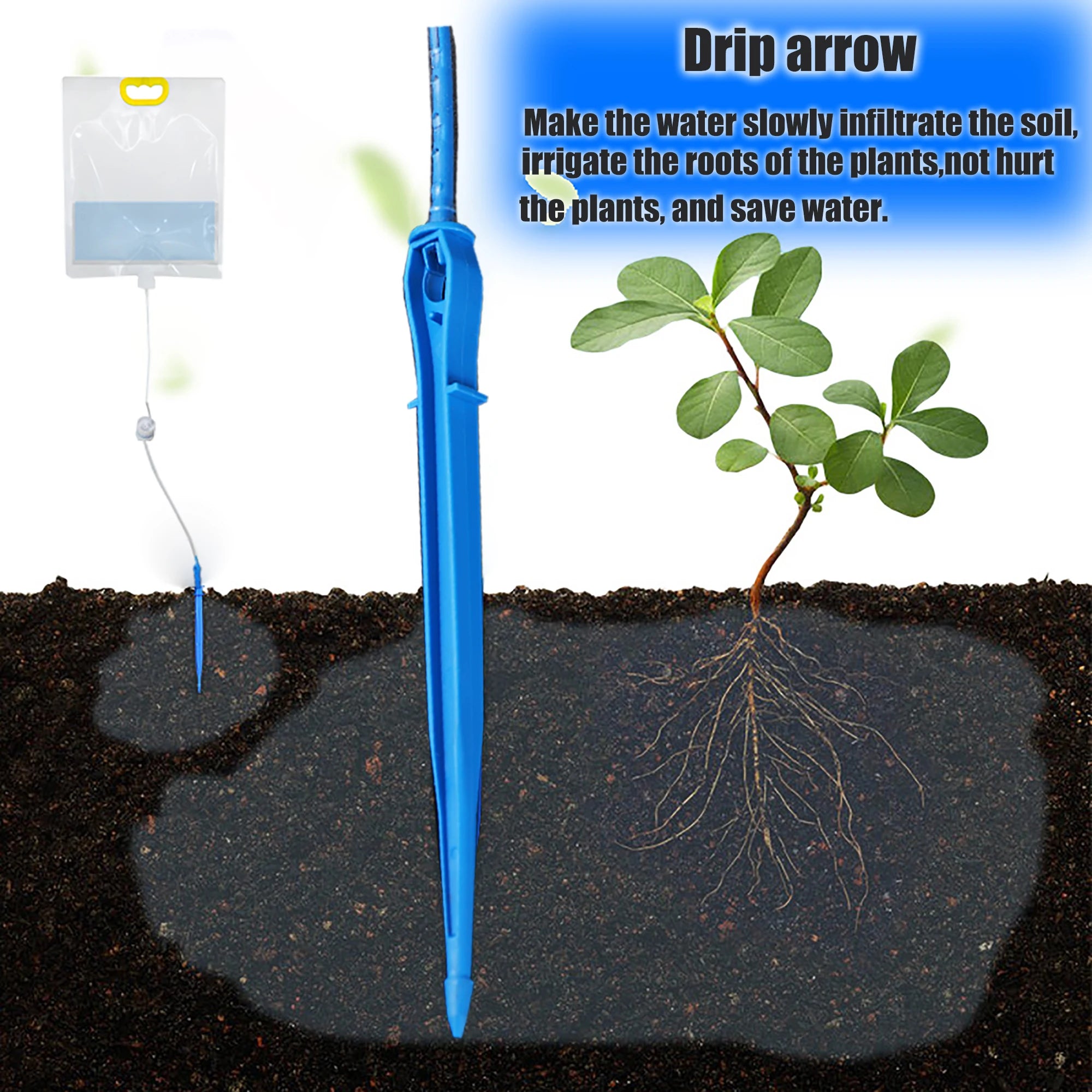Self Watering Planter Insert Spike 3L/3.5L/5L Plant Watering Bag Automatic Drip Irrigation Kit Plant Watering Devices For Indoor