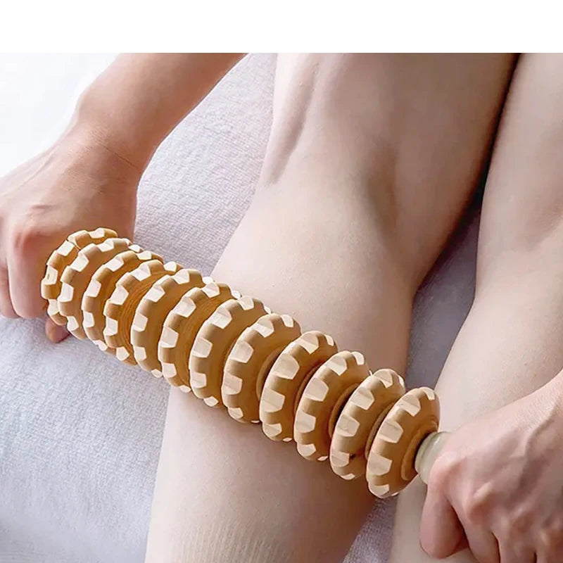 Cellulite Massage Roller Stick for Deep Tissue and Muscle Relief Relaxation Treatment Tidesmit