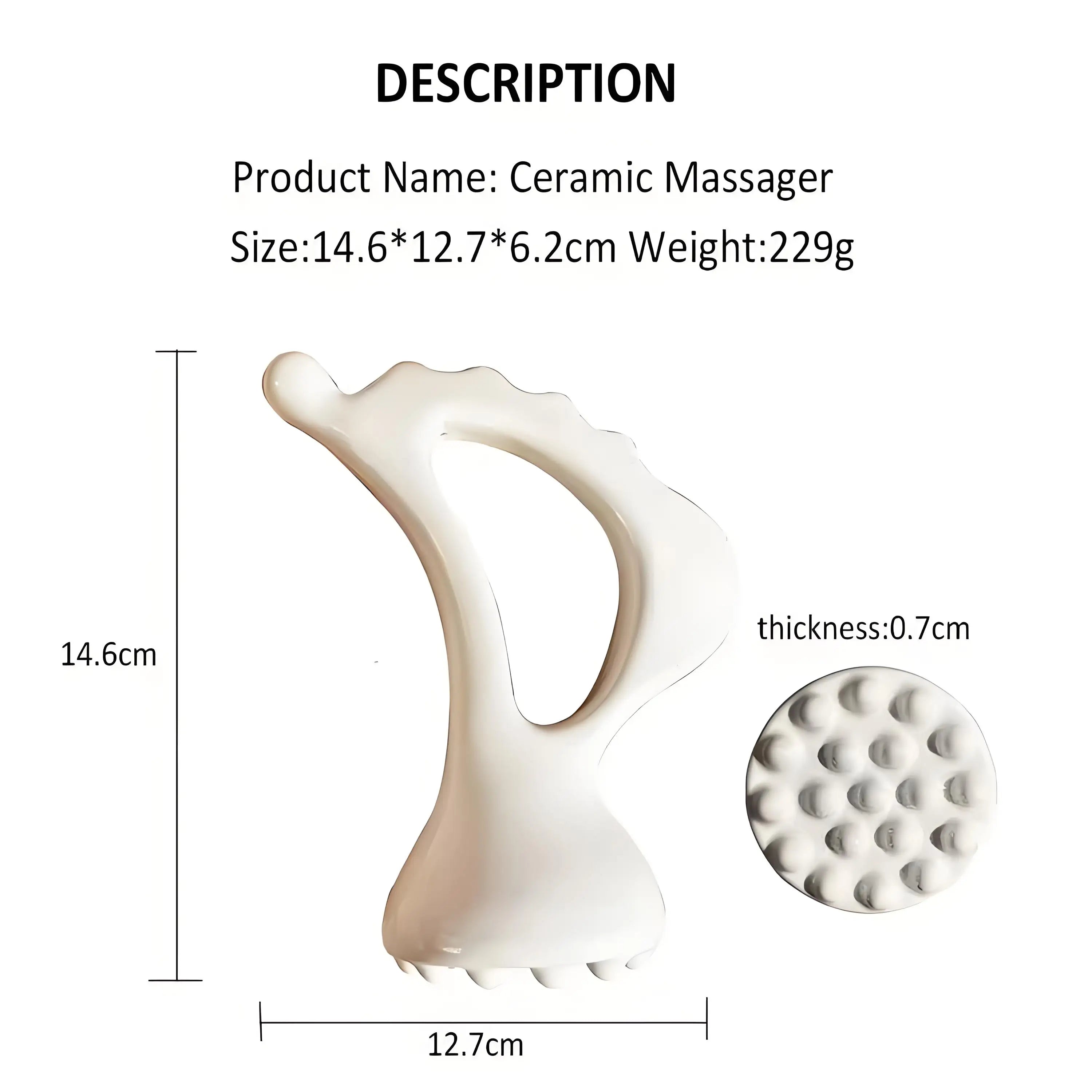 Fascia Gun for Deep Tissue Muscle Recovery - Portable White Massager Fascia Gun Tidesmit