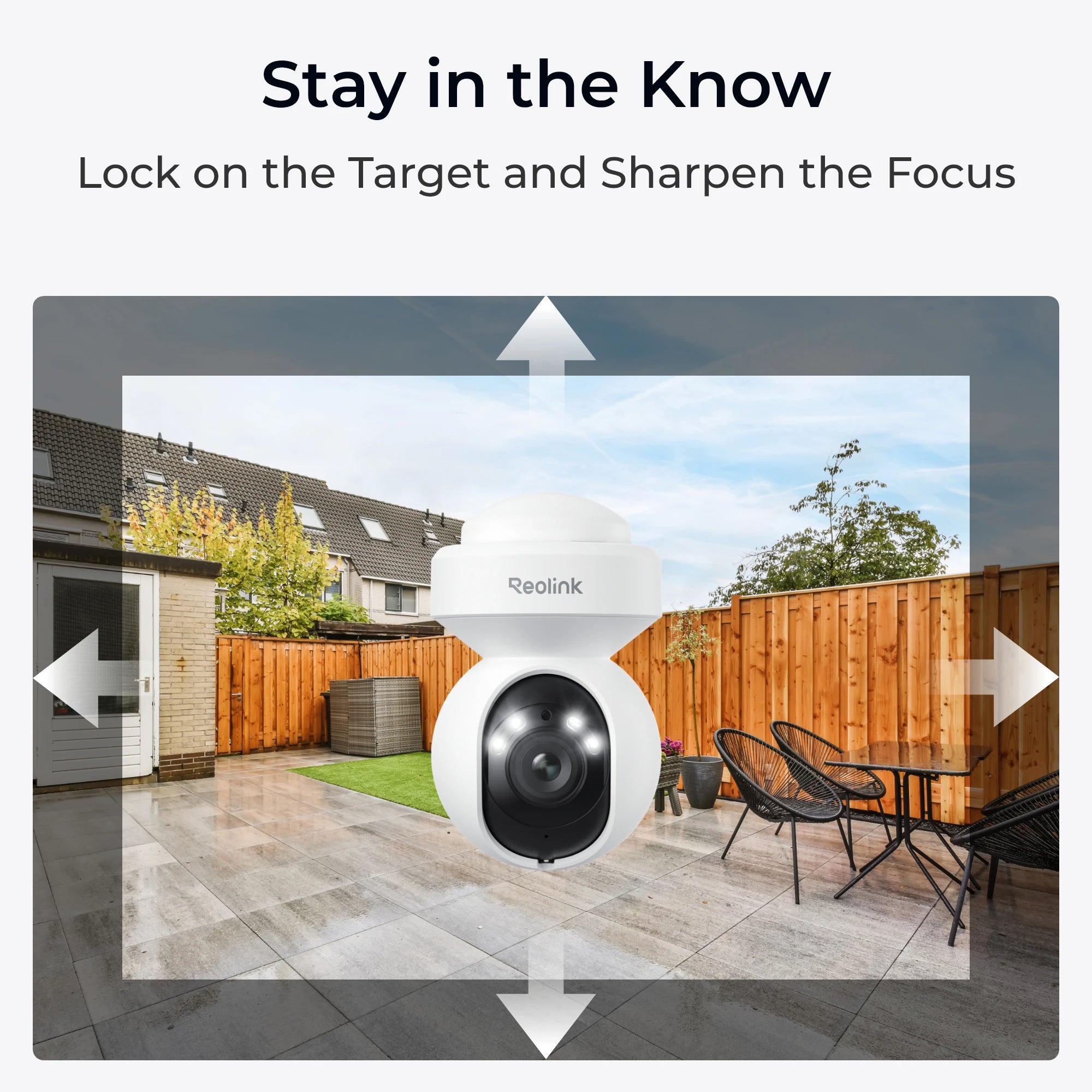 REOLINK 4K Outdoor Plug-in WiFi 6 Security Camera 3X Optical PTZ Camera for Home Security Smart Motion Tracking with Spotlight