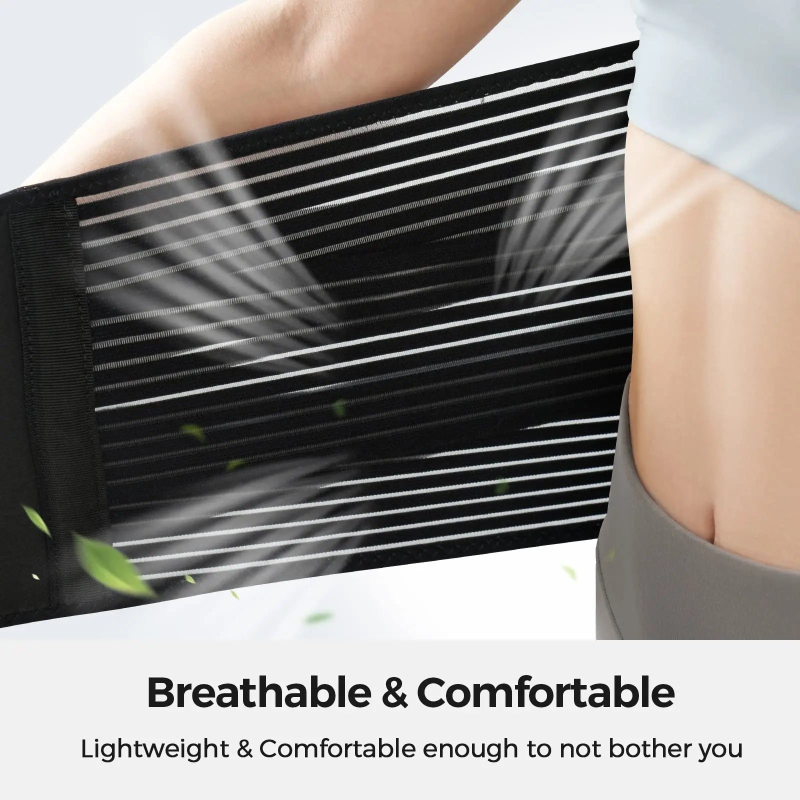 Back Support Brace for Lower Back Pain - Breathable Ergonomic Design Back Massage Instrument Tidesmit