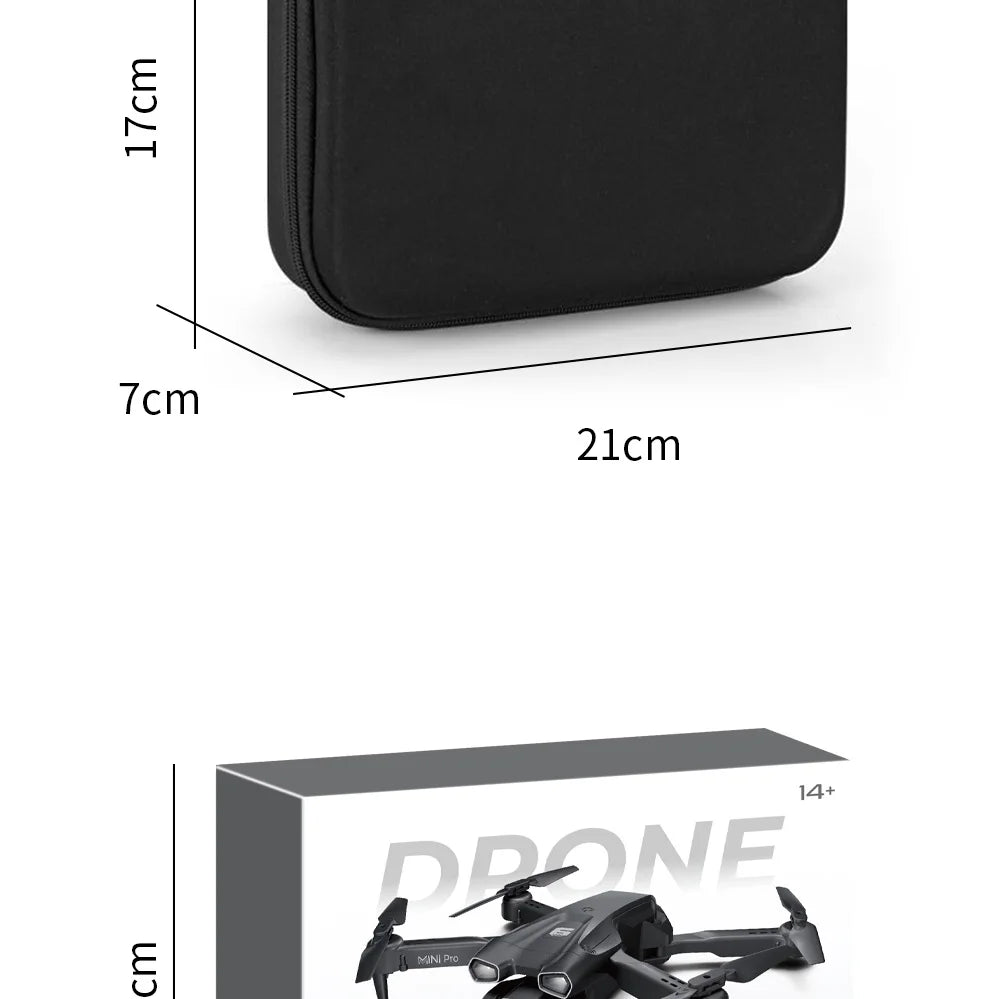 4K Camera Drone with Optical Flow Positioning - Foldable RC Aircraft Tidesmit
