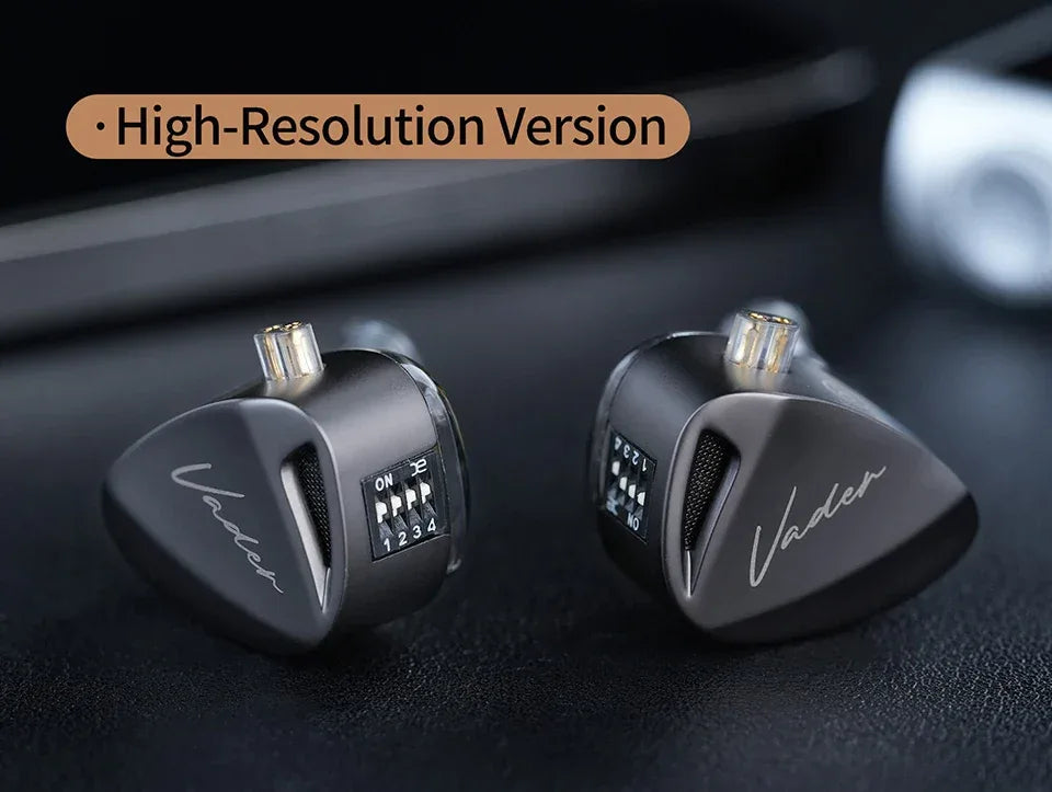 KZ Vader In-Ear Monitor | Adjustable Tuning HiFi Audio | Tidesmit Tidesmit