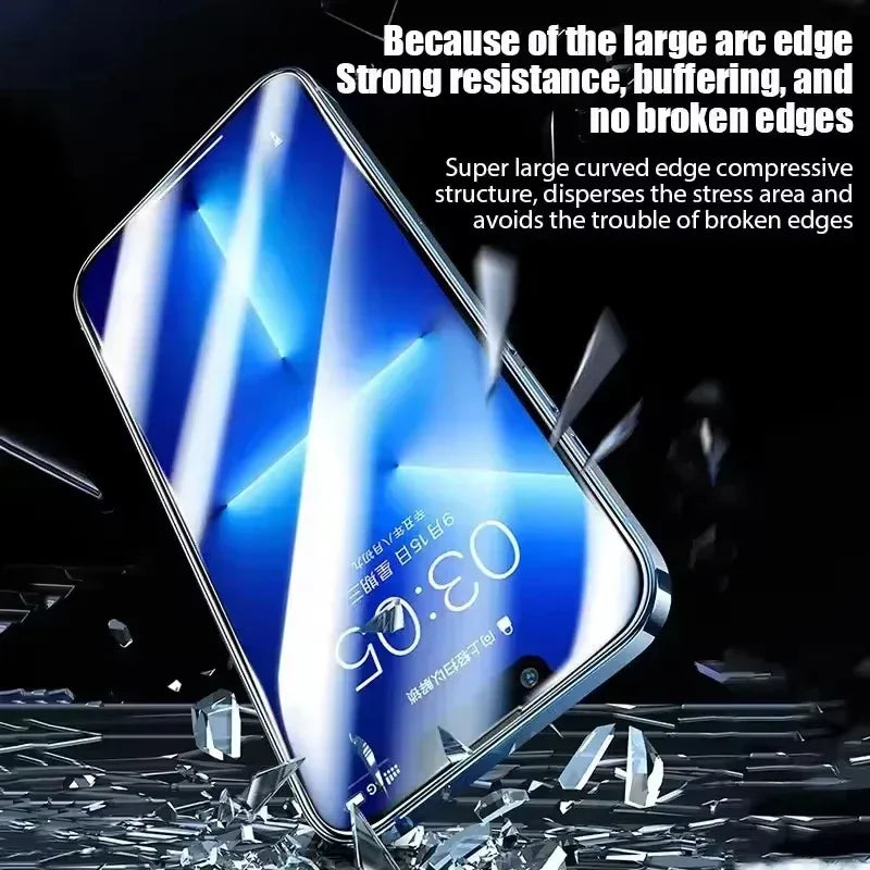 1-3PCS 8K HD Oleophobic Coating Easy Install Screen Protector For iPhone 17 Pro 17pro iPhone17pro Protective Tempered Glass Tidesmit