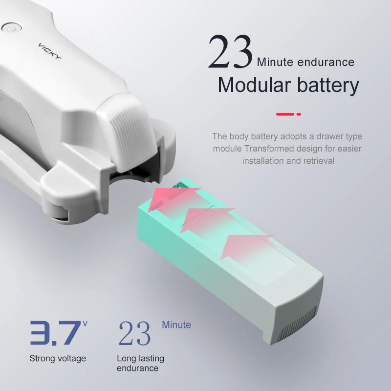 GPS Drone with 8K Dual Camera - Foldable Brushless Quadcopter Tidesmit