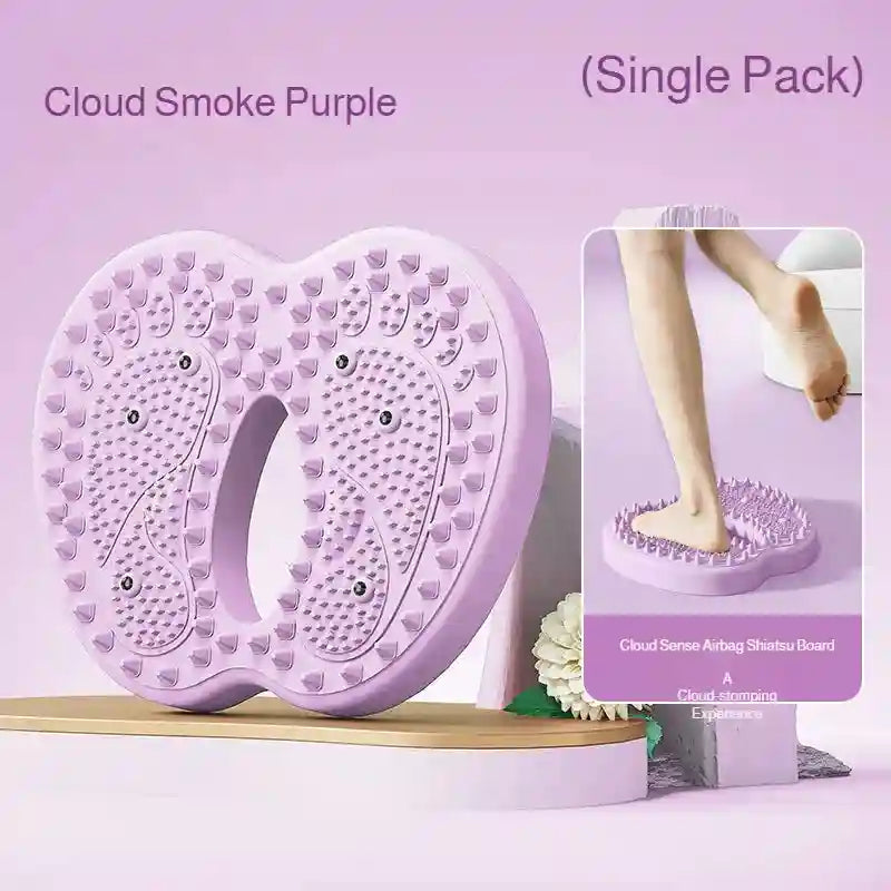 Inflatable Foot Massager Mat: Portable Rechargeable Reflexology Pad Massage Cushion purple Tidesmit