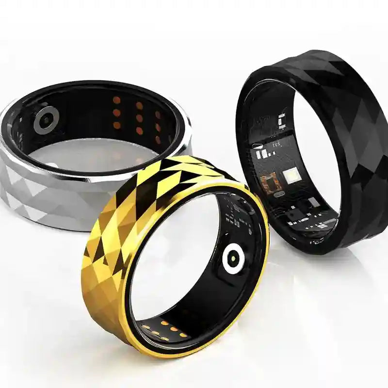 Smart Health Ring - Fitness Tracker with Heart Rate & Sleep Monitoring Tidesmit