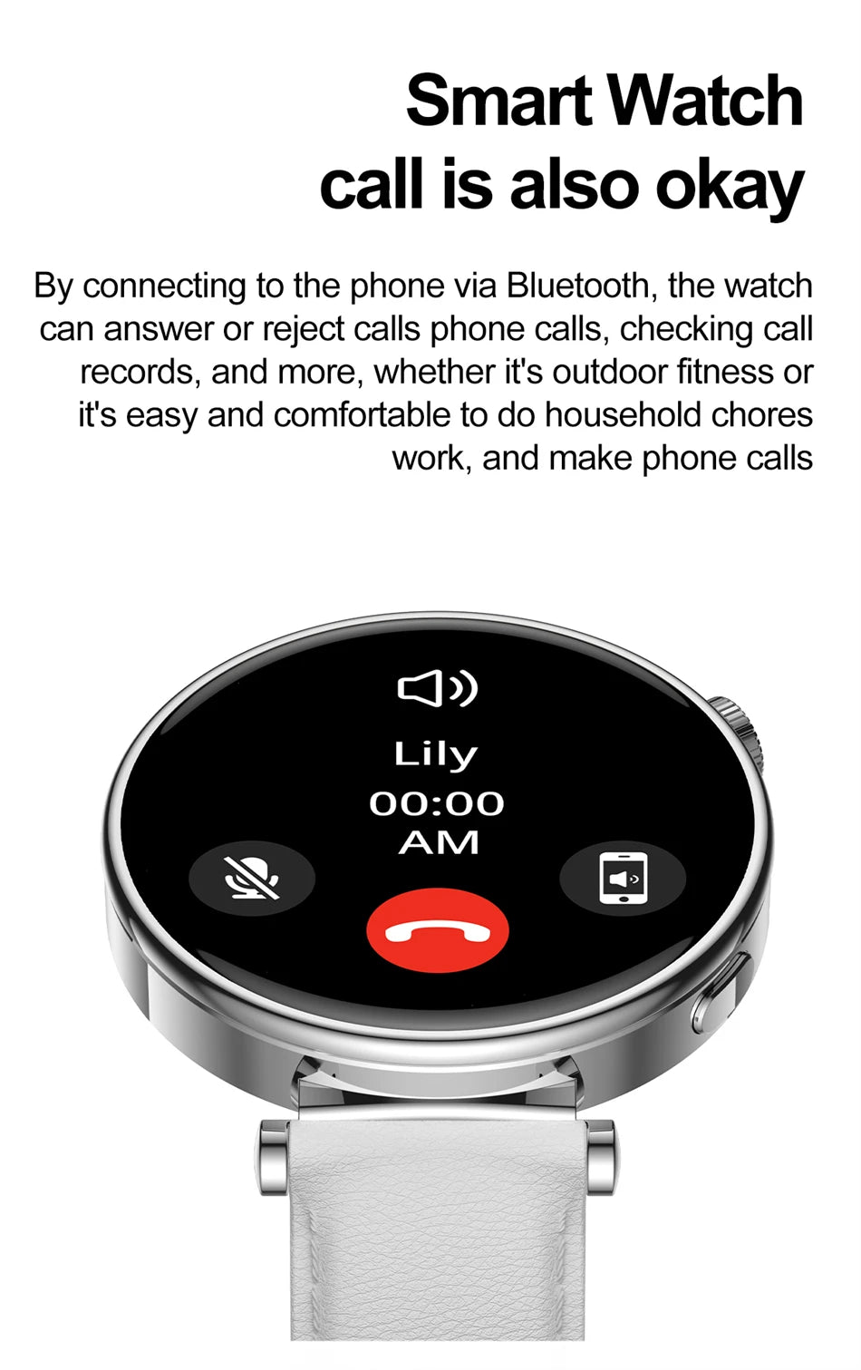 2026 New For Original Watch Mini Women Smartwatch GPS motion trail NFC 466*466 HD Full screen touch Ladies Smartwatch