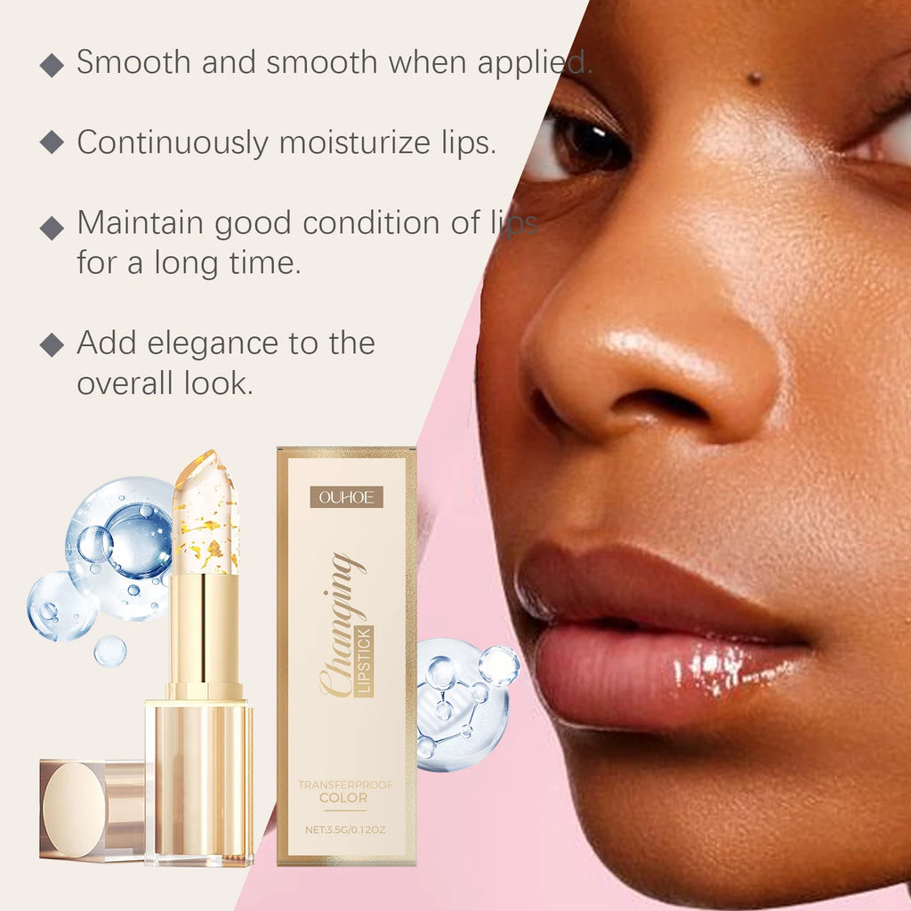 Moisturizing Lip Balm with Glossy Finish - Tidesmit Color Changing Lip Care Tidesmit