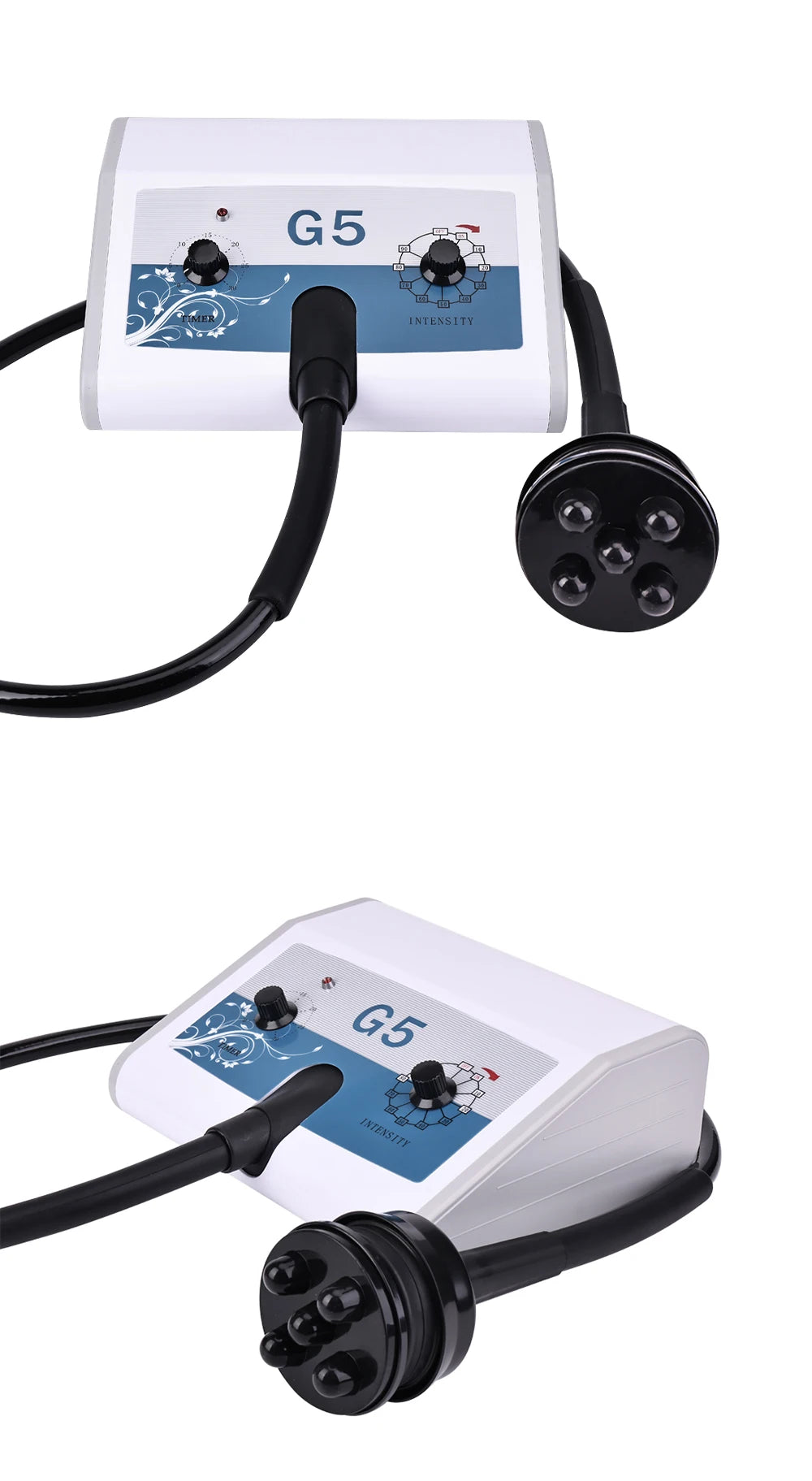 Vibrating Slimming Machine: 5-in-1 Electric Muscle Relief Massager Back Massage Instrument Tidesmit