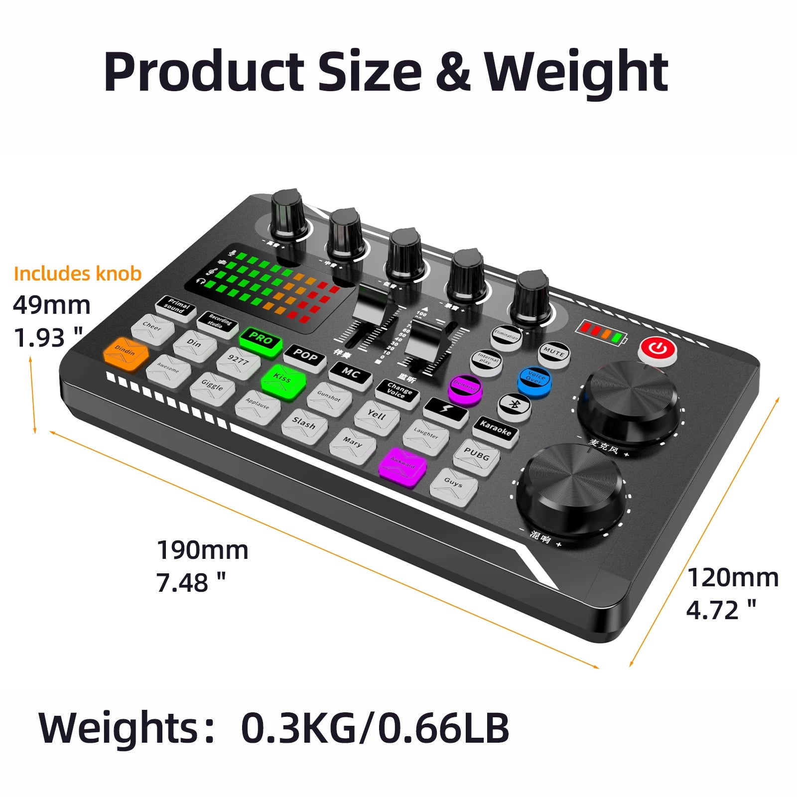 Sound Card Mixer Kit for Live Streaming and Studio Recording Tidesmit