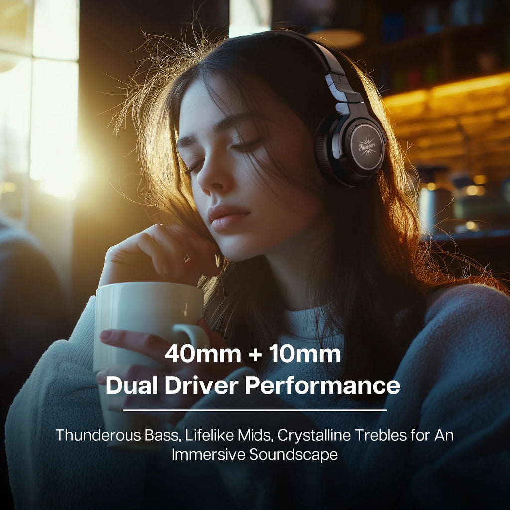 Kiwi Ears Aventus Wireless Headphones - Over-Ear Active Noise Cancellation Tidesmit