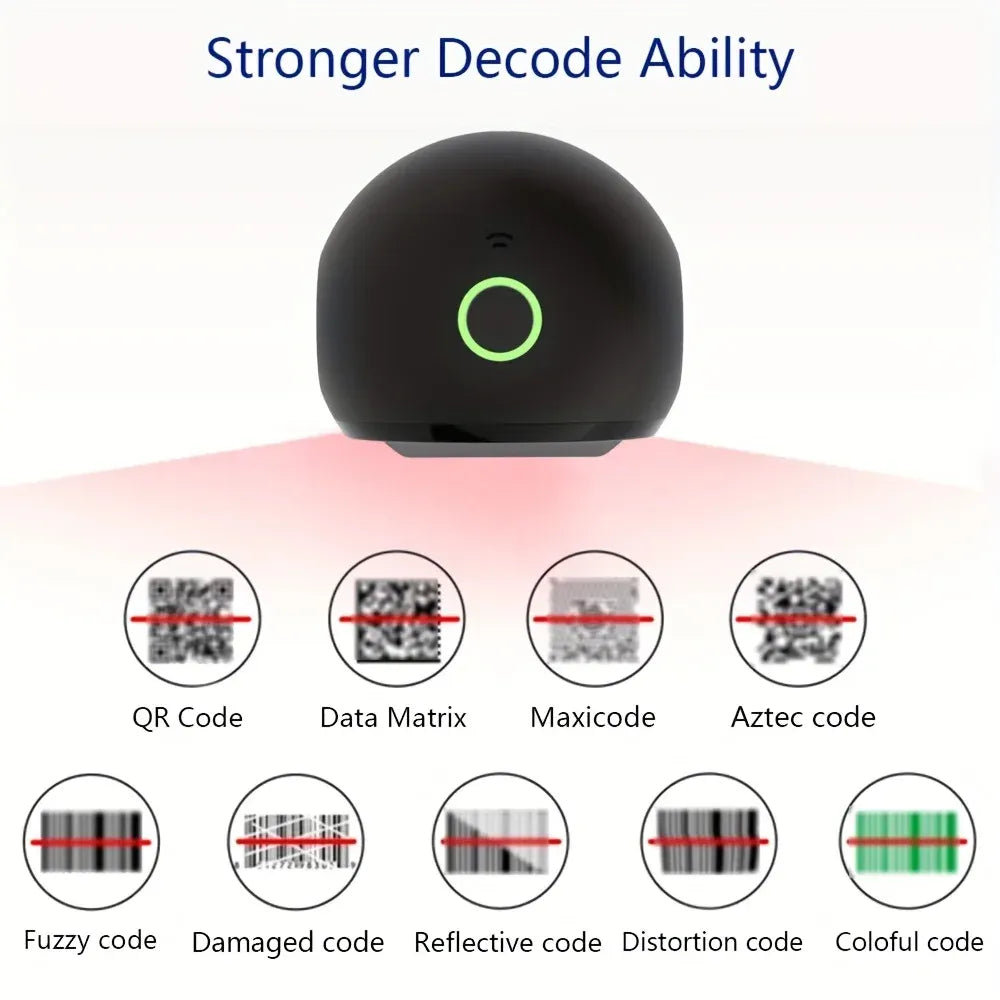 2D Barcode Scanner Desktop Omnidirectional Automatic 1D 2D QR Code Data Matrix PDF417 Bar Code Reader USB for Retail Supermarket