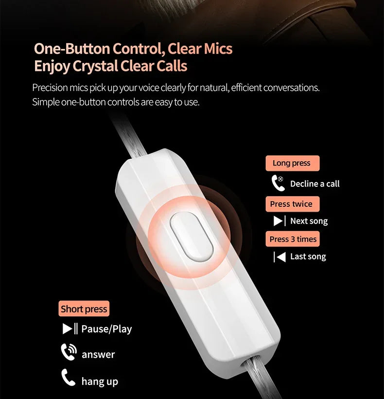 KZ EDX Pro In-Ear Monitors | HiFi Wired 3.5mm Earphones | Tidesmit Tidesmit