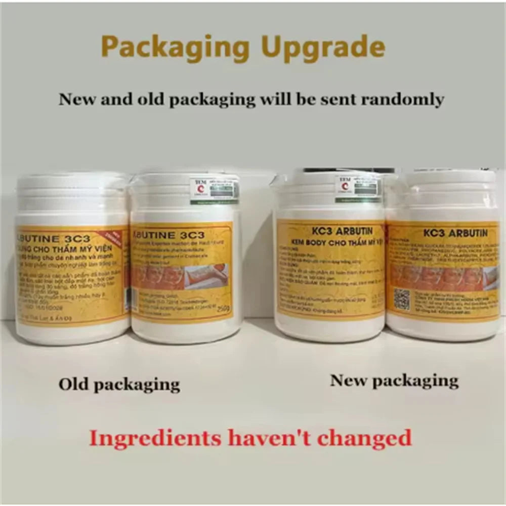 Arbutin 3C3 Body Whitening Cream 200g - Intensive Skin Brightener Scrubs Treatments Tidesmit