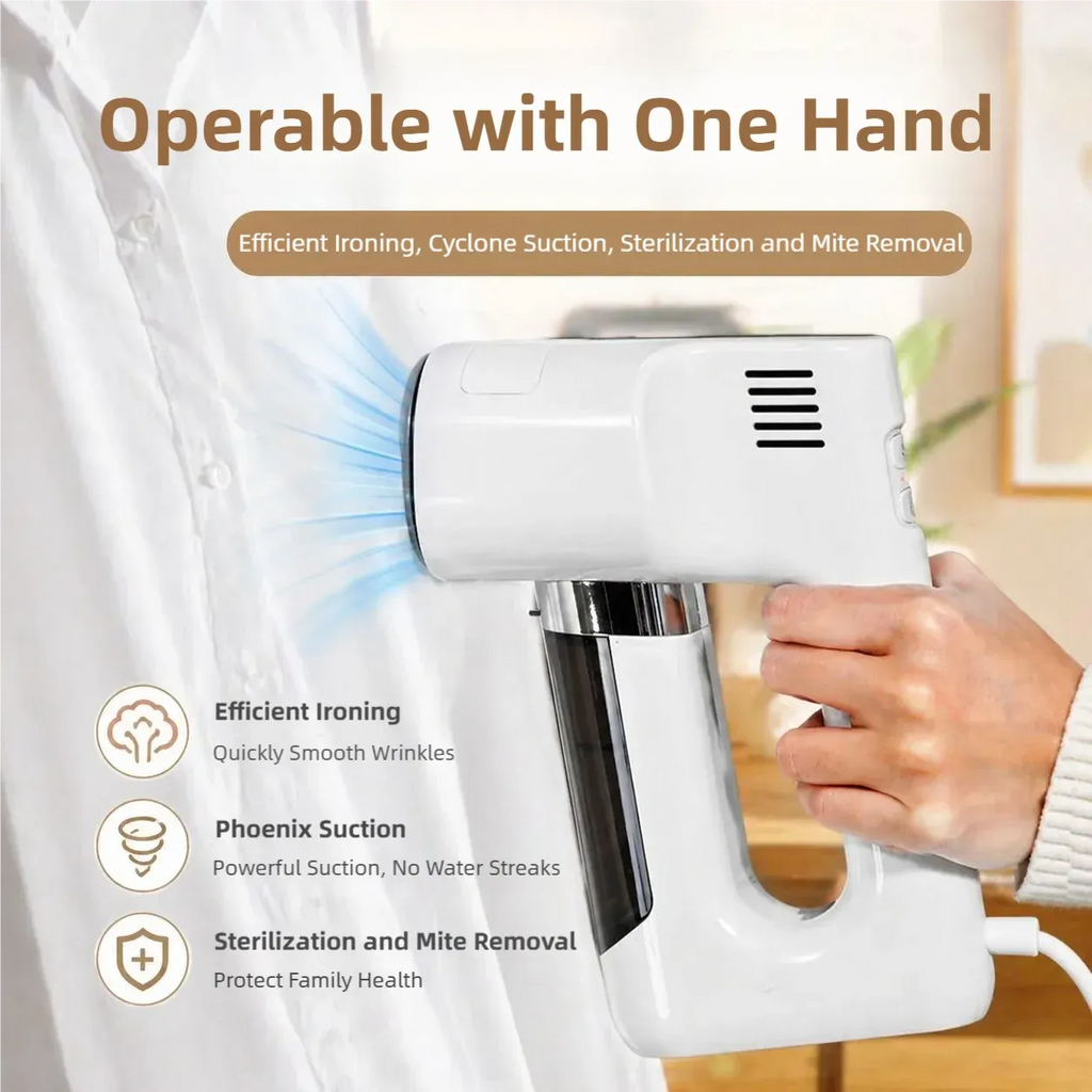 TINSOL 1200W Vacuum Suction Steam Iron