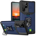 Samsung Galaxy S25 Ultra Magnetic Case - Slim Shock-Absorbing Cover NAVY Tidesmit