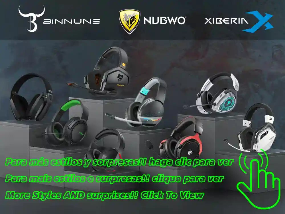 Gaming Headset with Microphone: Stereo Over-Ear Audio for Pro Gamers Tidesmit