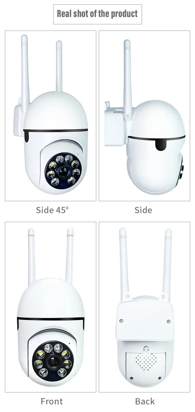 xiaohuang home video call, CCTV camera, home wireless WIFI mini security camera cd card infrared night vision, mobile tracking