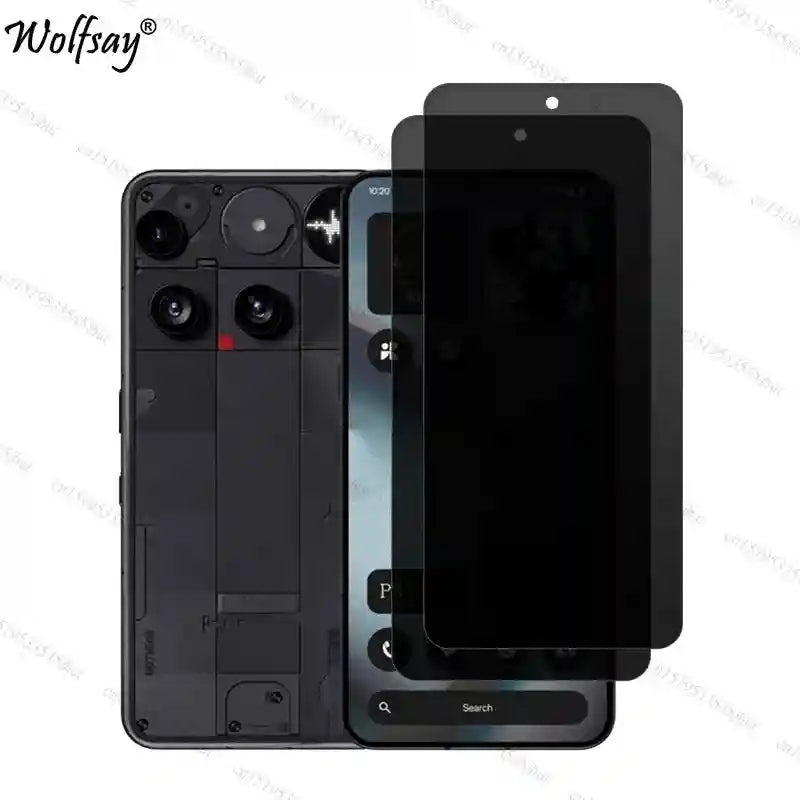 Nothing Phone 3 Privacy Screen Protector | Anti-Spy Tempered Glass AE 2 Front Glass Nothing Phone (3) Tidesmit