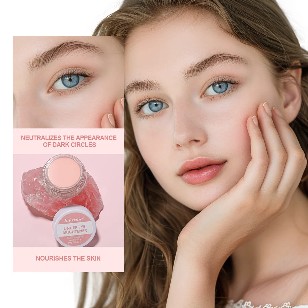 Tidesmit Lakerain hydrating under eye brightener and concealer for dark circles texture close-up