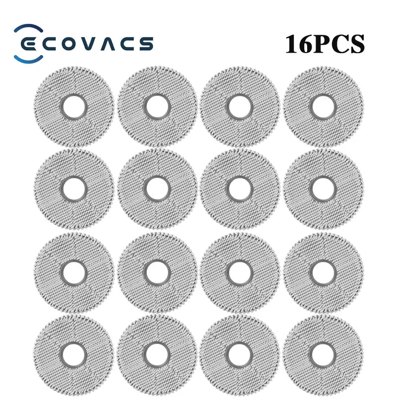 Tidesmit replacement parts kit for Ecovacs X5 OMNI and X5 PRO OMNI including dust bags, brushes, filters, and mop pads