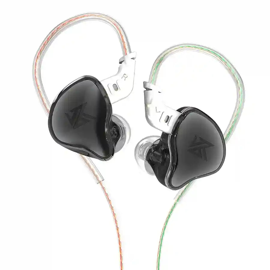 Wired In-Ear Monitors with Noise Isolation and Deep Bass Control black no mic Tidesmit
