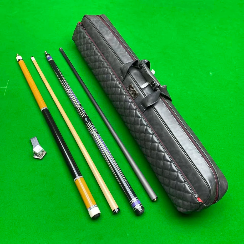 Vibrant COCO Premium Leather Pool Cue Case Custom Logo OEM ODM Billiard Cue Bag for Wholesale and Pro Shops