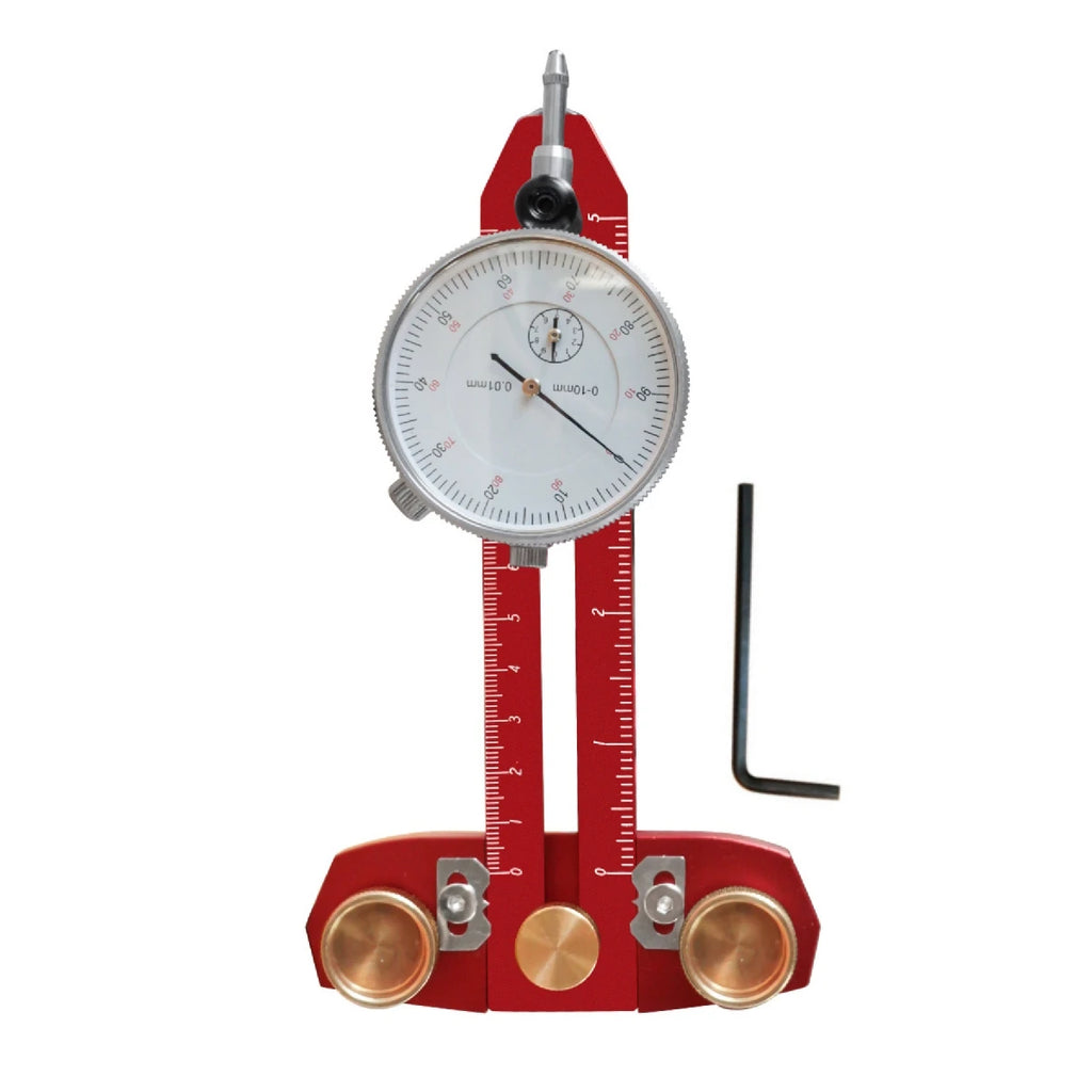 Table Saw Alignment Gauge Jig Guide with Dial Indicator For Aligning Calibrating Work Shop Machinery Like Table Saws Band Saws