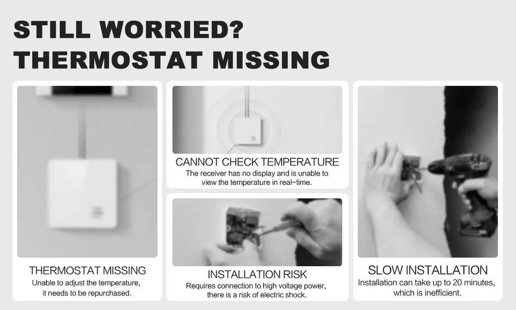 Tuya WiFi Smart Thermostat Water Gas Boiler RF433 Wireless Temperature Controller Socket Receiver Voice Alexa Google Home Alice
