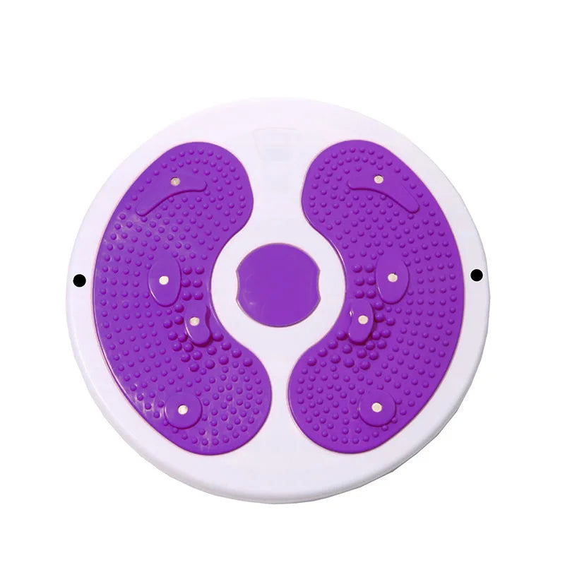 Waist Twisting Disc for Abdominal Toning - Magnetic Fitness Tool Body Shaping Massage Equipment 3 Tidesmit