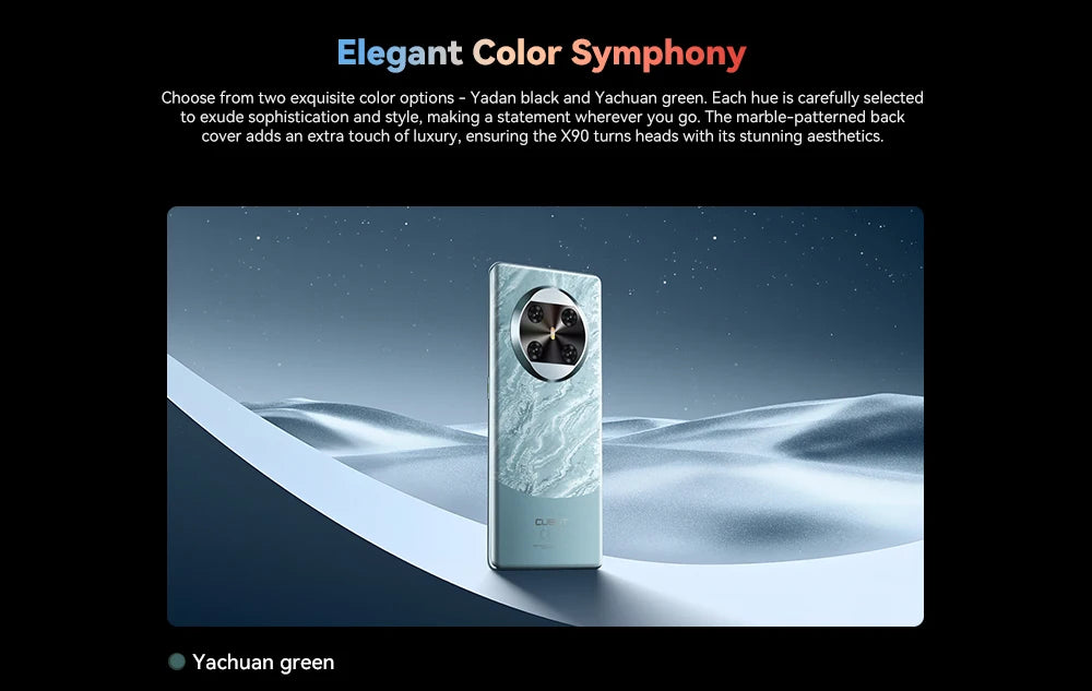 [NEW] CUBOT Android Smartphone X90, 6.67" AMOLED Curved 120Hz Display, 32GB RAM (16GB+16GB), 256GB ROM, Helio G99, NFC, 100MP