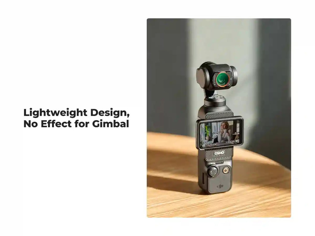 DJI Osmo Pocket 3 ND/CPL Filter Set with Screen Protector Kit Tidesmit