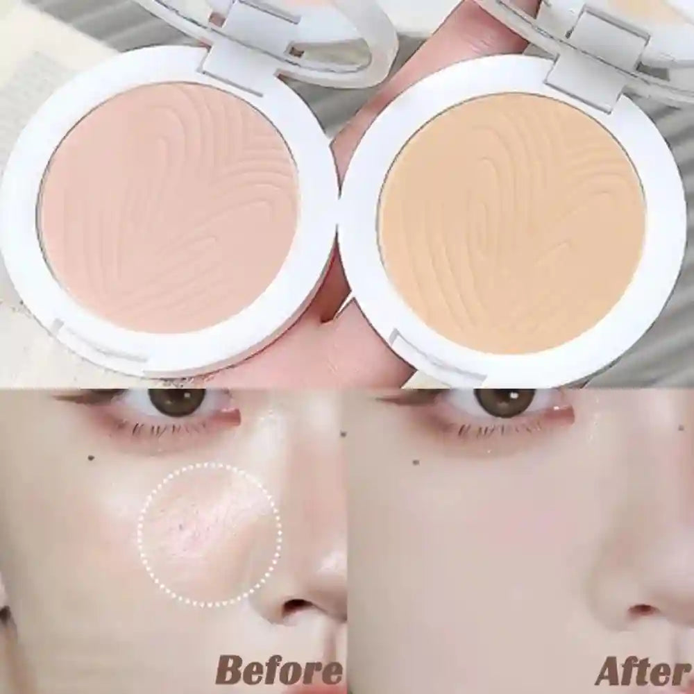 Tidesmit natural matte pressed powder for oil control and long lasting face makeup base