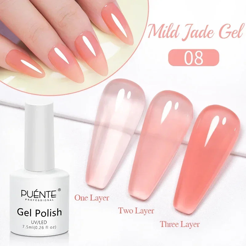 3D Sculpture Gel Nail Polish 15ml - Professional Soak Off Formula Permanent Makeup Machines mild jade gel 08 Tidesmit