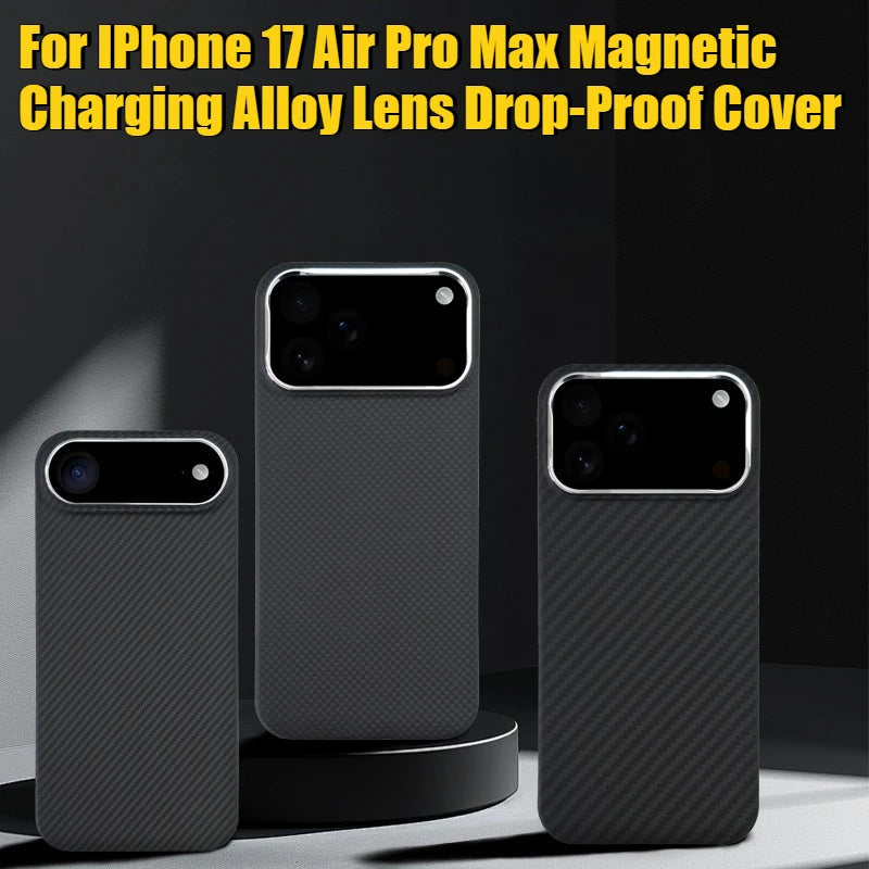 iPhone 17 Pro Max Magnetic Case | Slim Aramid Fiber Protection Tidesmit