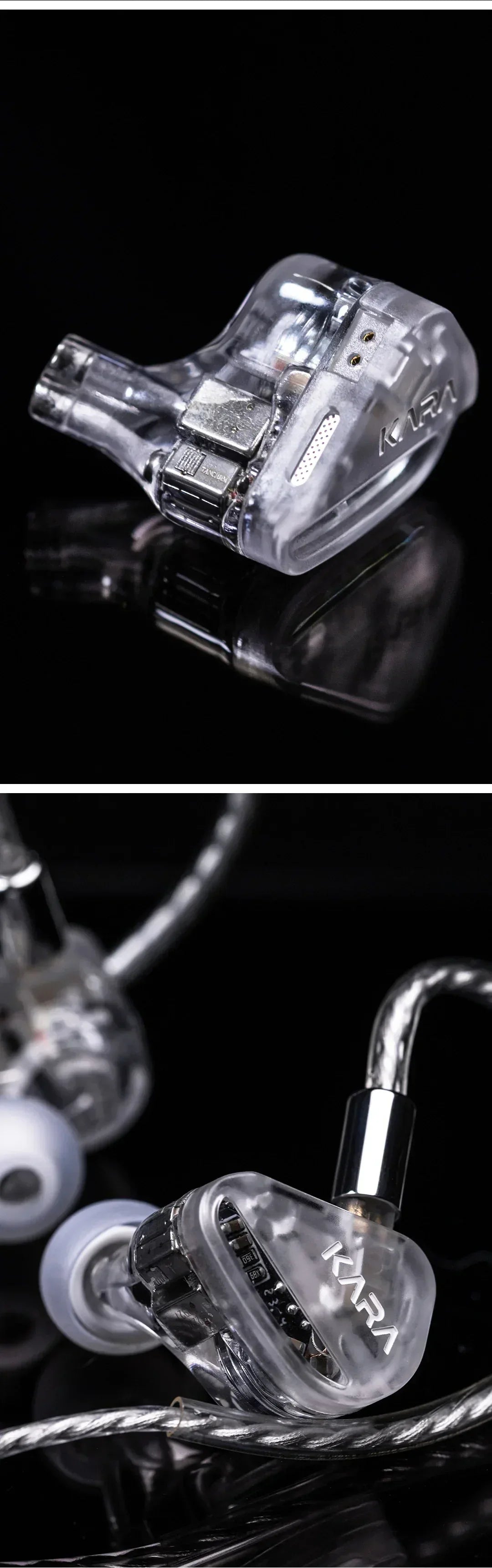 TANCHJIM Kara Hybrid In-Ear Monitors 1DD+4BA HiFi IEMs by Tidesmit Tidesmit