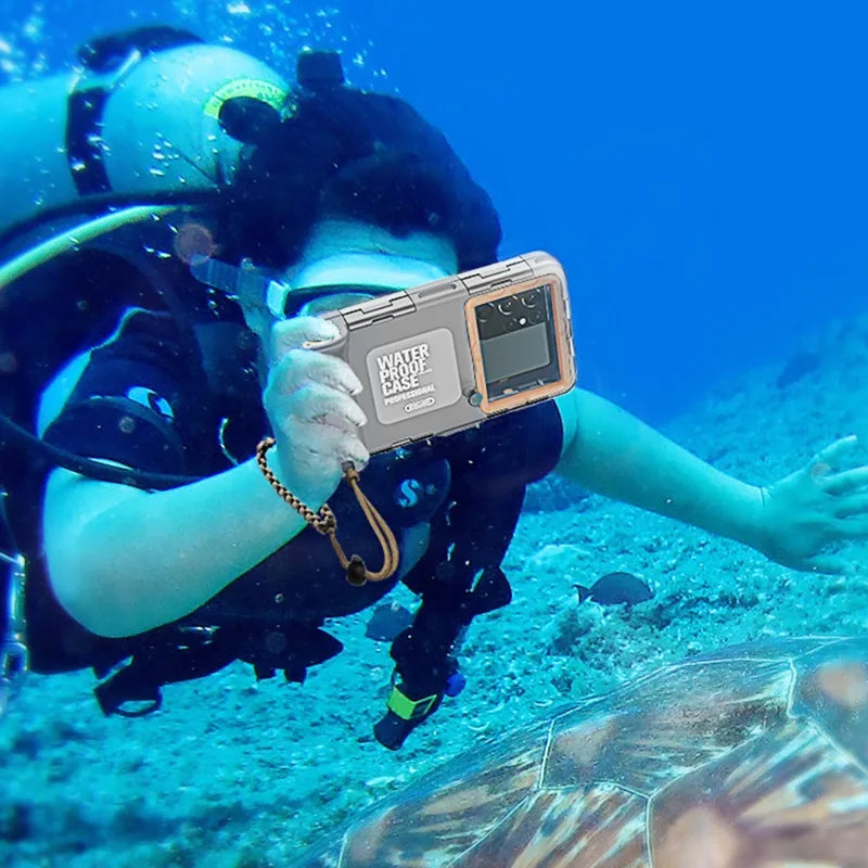 Waterproof Snorkel Phone Case: Military-Grade Protection for iPhone Tidesmit