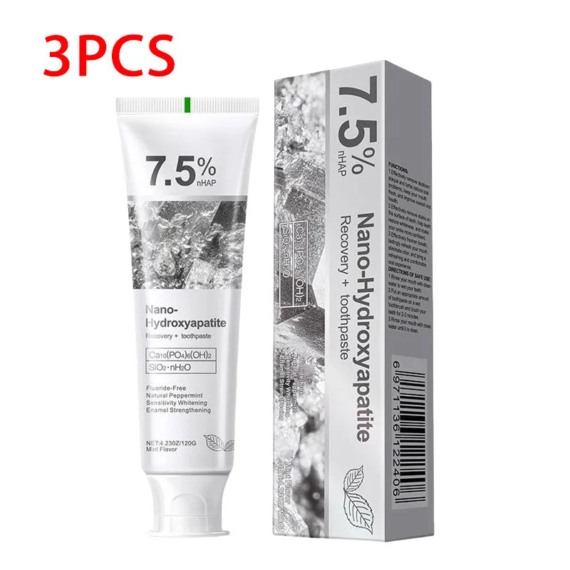 Tidesmit 7.5% Hydroxyapatite Probiotic Whitening Toothpaste for enamel repair and breath freshening