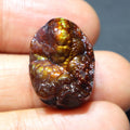Rare Mexican Fire Agate Loose Stone Cabochon Unique Fire Agate Handmade Jewelry Fire Agate Cabochon Polished for Jewelry Making