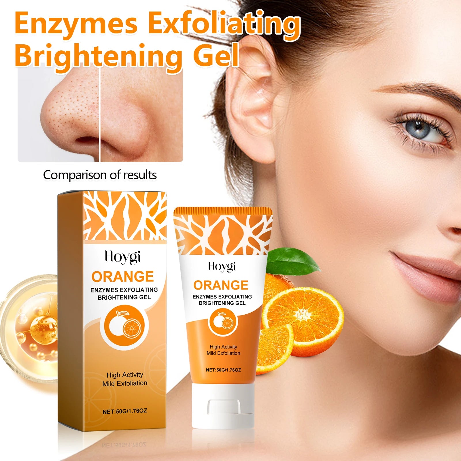 Enzymes Exfoliating Gel for Pore Refining and Brightening - Tidesmit Scrubs Treatments Tidesmit