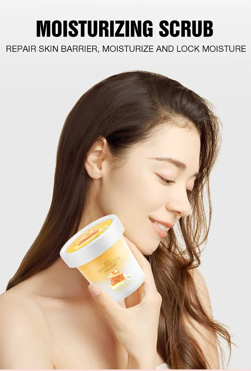 Ice Cream Body Scrub: Deep Exfoliating Natural Skincare Formula Scrubs Treatments Tidesmit